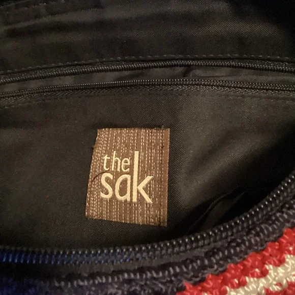 The Sak American Flag Crochet Crossbody Bag - Picture 5 of 6